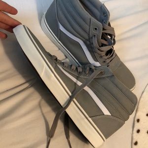 Grey High Top Mens Vans